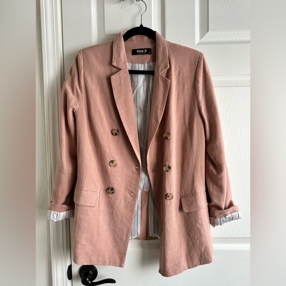 Blush Blazer